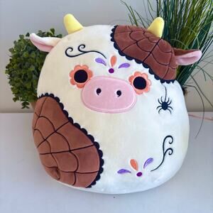 NWOT Squishmallows 14" Ronnie Day of the Dead Plush Toy